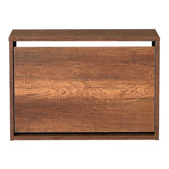 Παπουτσοθήκη 6 ζεύγων Step Megapap χρώμα καρυδί 60x30x42εκ.