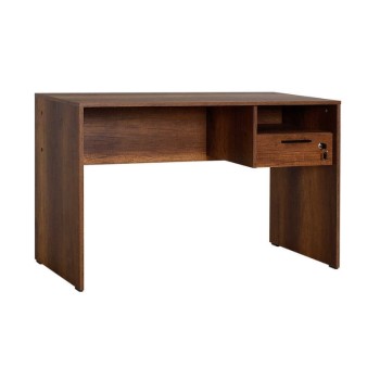 Γραφείο εργασίας Concept Megapap χρώμα καρυδί 120x60x75εκ.