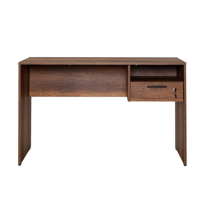 Γραφείο εργασίας Concept Megapap χρώμα καρυδί 120x60x75εκ.