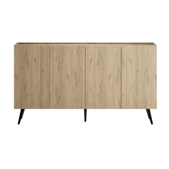 Μπουφές Luna Megapap χρώμα florida oak 180x43x100εκ. Μπουφές Luna Megapap χρώμα oak 180x43x100εκ.