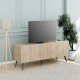Έπιπλο τηλεόρασης Luna Megapap χρώμα florida oak 180x41x62εκ. Έπιπλο τηλεόρασης Luna Megapap χρώμα florida oak 180x41x62εκ.