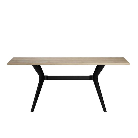 Τραπέζι Luna Megapap χρώμα florida oak 181x90x75εκ. Τραπέζι Luna Megapap χρώμα florida oak 181x90x75εκ.