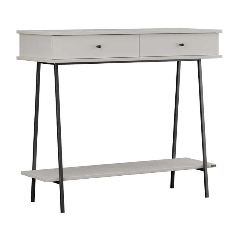 Κονσόλα Elite Megapap χρώμα λευκό του πάγου 100x40x88εκ.