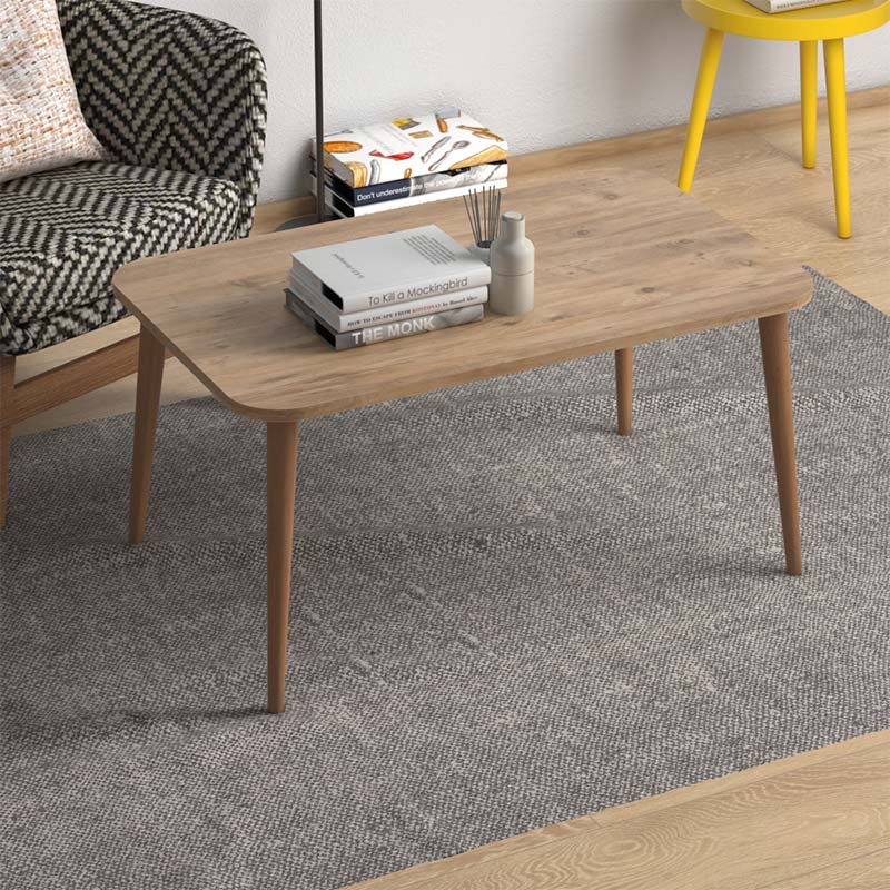 Τραπεζάκι σαλονιού Soul Megapap χρώμα oak 90x55x41εκ.