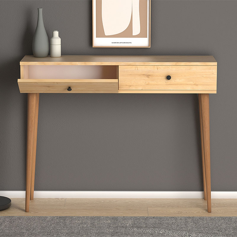 Κονσόλα Alis Megapap χρώμα oak 110x29x88εκ.