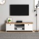 Έπιπλο τηλεόρασης Cube Megapap από μελαμίνη χρώμα pine - white 120x30x40εκ. Έπιπλο τηλεόρασης Cube Megapap από μελαμίνη χρώμα pine - white 120x30x40εκ.