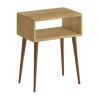 Κομοδίνο Gola Megapap χρώμα sapphire oak 45x30x58εκ.