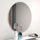 Καθρέφτης τοίχου Losta Megapap χρώμα λευκό 60x60x2,2εκ. Καθρέφτης τοίχου Losta Megapap χρώμα λευκό 60x60x2,2εκ.