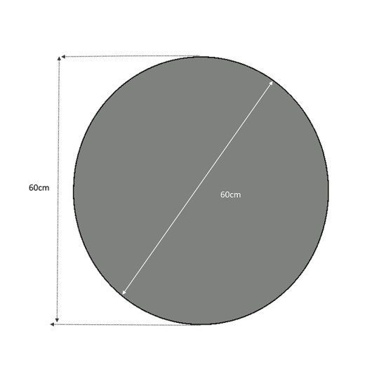 Καθρέφτης τοίχου Losta Megapap χρώμα λευκό 60x60x2,2εκ. Καθρέφτης τοίχου Losta Megapap χρώμα λευκό 60x60x2,2εκ.