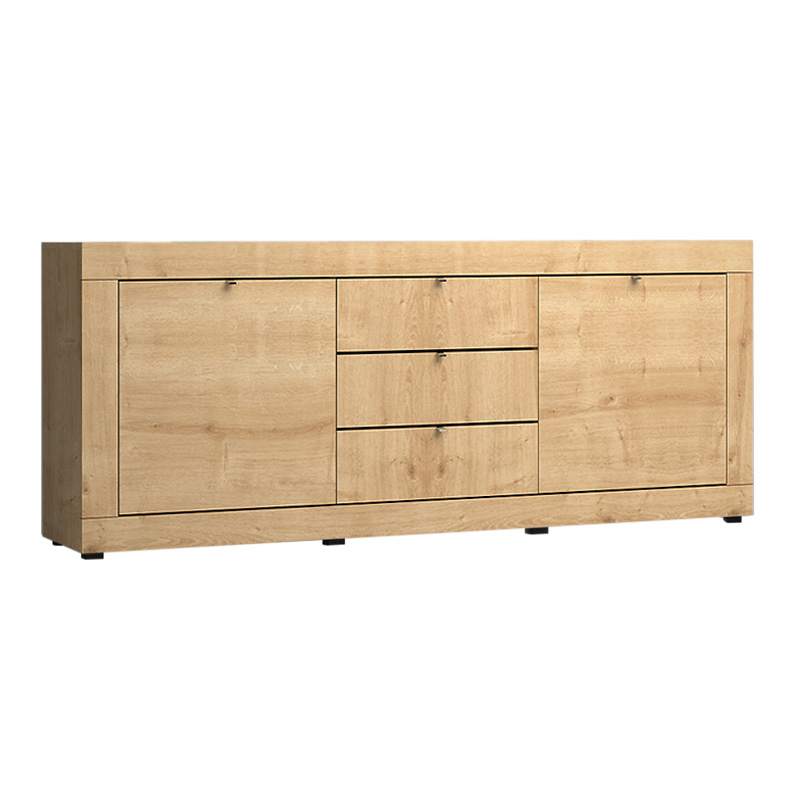 Μπουφές Ocean Megapap χρώμα φυσικό οξιάς 210x45x86εκ.