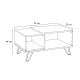 Τραπεζάκι σαλονιού Don Megapap μελαμίνης χρώμα sonoma 90x55x44εκ. Τραπεζάκι σαλονιού Don Megapap μελαμίνης χρώμα sonoma 90x55x44εκ.