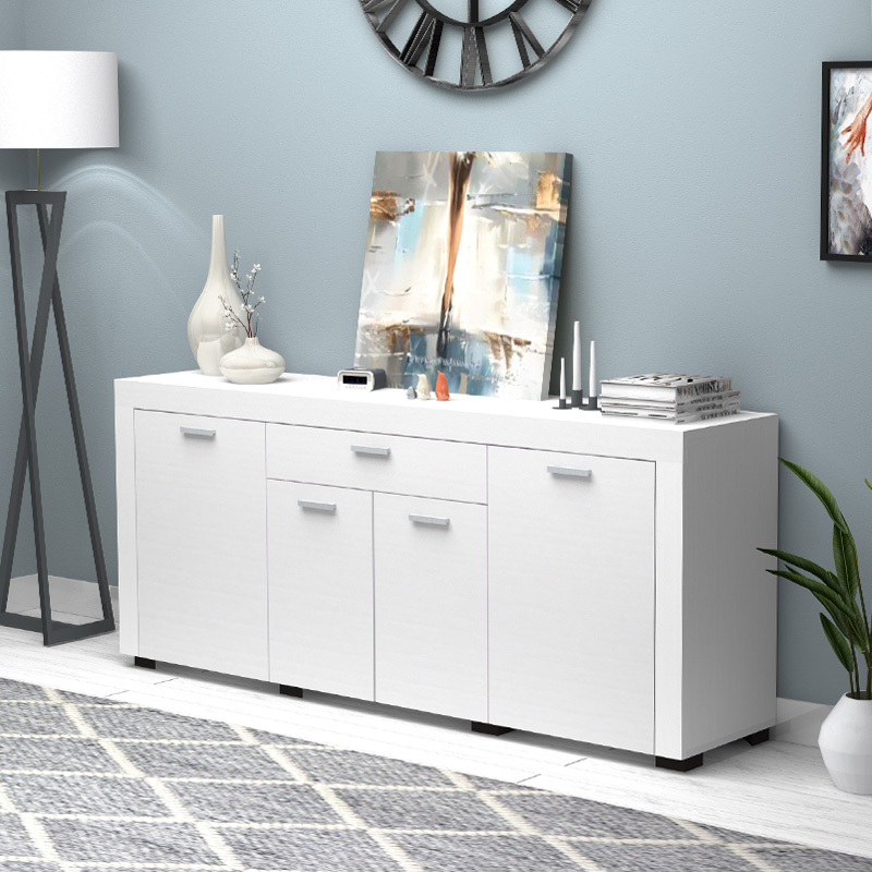 Μπουφές Joseph Megapap χρώμα λευκό 177x40x76εκ.