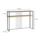 Κονσόλα Kary Megapap χρώμα oak 120x33x90εκ. Κονσόλα Kary Megapap χρώμα oak 120x33x90εκ.