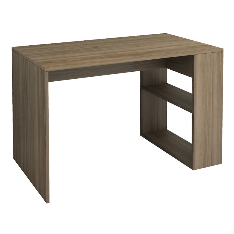 Γραφείο εργασίας Mikro Megapap χρώμα καρυδί 120x60x75εκ.