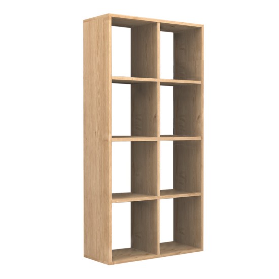 Βιβλιοθήκη Anser Megapap χρώμα φυσικό οξιάς 69,8x29x142εκ. Βιβλιοθήκη Anser Megapap χρώμα φυσικό οξιάς 69,8x29x142εκ.
