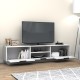 Έπιπλο τηλεόρασης Mensa Megapap χρώμα λευκό 180x35x43cm. Έπιπλο τηλεόρασης Mensa Megapap χρώμα λευκό 180x35x43cm.