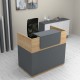 Γραφείο reception Lemmon Megapap χρώμα φυσικό οξιάς - ανθρακί 120x70x110εκ. Γραφείο reception Lemmon Megapap χρώμα φυσικό οξιάς - ανθρακί 120x70x110εκ.