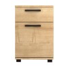 Κομοδίνο - Συρταριέρα γραφείου Veto Megapap χρώμα φυσικό οξιάς 40x39x57εκ.