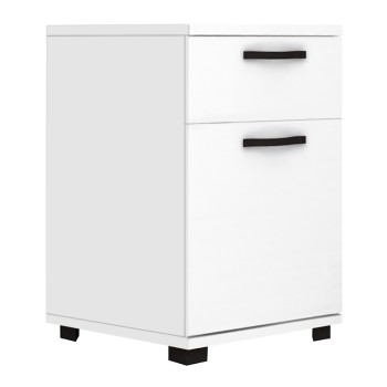 Κομοδίνο - συρταριέρα γραφείου Veto Megapap χρώμα λευκό 40x39x57εκ.