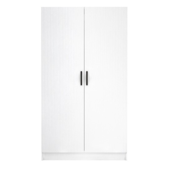 Ντουλάπα ρούχων Victoria Megapap δίφυλλη χρώμα λευκό 100x60x181εκ. Ντουλάπα ρούχων Victoria Megapap δίφυλλη χρώμα λευκό 100x60x181εκ.
