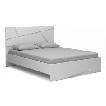 Κρεβάτι Efes Megapap χρώμα λευκό 160x200εκ.