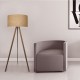 Φωτιστικό δαπέδου Rosling Megapap Mdf/ύφασμα Pvc χρώμα καρυδί/φυσικό 38x38x140εκ. Φωτιστικό δαπέδου Rosling Megapap Mdf/ύφασμα Pvc χρώμα καρυδί/φυσικό 38x38x140εκ.