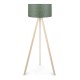 Φωτιστικό δαπέδου Rosling Megapap Mdf/ύφασμα Pvc χρώμα φυσικό/χακί 38x38x140εκ. Φωτιστικό δαπέδου Rosling Megapap Mdf/ύφασμα Pvc χρώμα φυσικό/χακί 38x38x140εκ.