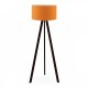 Φωτιστικό δαπέδου Rosling Megapap Mdf/ύφασμα Pvc χρώμα μαύρο/πορτοκαλί 38x21x140εκ. Φωτιστικό δαπέδου Rosling Megapap Mdf/ύφασμα Pvc χρώμα μαύρο/πορτοκαλί 38x21x140εκ.