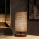 Φωτιστικό επιτραπέζιο Winkler Megapap wicker ύφασμα/ξύλο/μέταλλο χρώμα ανοιχτό καφέ 15x24x30εκ. Φωτιστικό επιτραπέζιο Winkler Megapap wicker ύφασμα/ξύλο/μέταλλο χρώμα ανοιχτό καφέ 15x24x30εκ.
