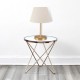 Φωτιστικό επιτραπέζιο Rosenthal Megapap ύφασμα Pvc χρώμα κρεμ/χρυσό 22x17x37εκ. Φωτιστικό επιτραπέζιο Rosenthal Megapap ύφασμα Pvc χρώμα κρεμ/χρυσό 22x17x37εκ.