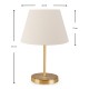 Φωτιστικό επιτραπέζιο Rosenthal Megapap ύφασμα Pvc χρώμα κρεμ/χρυσό 22x17x37εκ. Φωτιστικό επιτραπέζιο Rosenthal Megapap ύφασμα Pvc χρώμα κρεμ/χρυσό 22x17x37εκ.