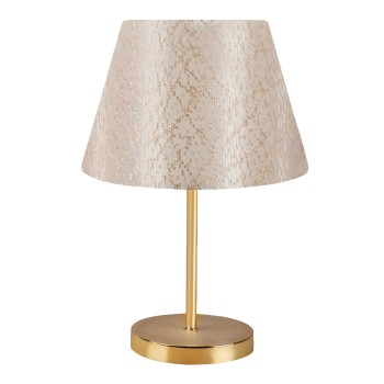 Φωτιστικό επιτραπέζιο Rosenthal Megapap ύφασμα Pvc χρώμα χρυσό 22x17x37εκ.