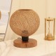Φωτιστικό επιτραπέζιο Bonnie Megapap E27 κλωστή/Mdf χρώμα φυσικό/καφέ 19x15x22εκ. Φωτιστικό επιτραπέζιο Bonnie Megapap E27 κλωστή/Mdf χρώμα φυσικό/καφέ 19x15x22εκ.