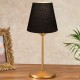 Φωτιστικό επιτραπέζιο Santo Megapap E27 ύφασμα Pvc χρώμα μαύρο - χρυσό Ø13x37εκ. Φωτιστικό επιτραπέζιο Santo Megapap E27 ύφασμα Pvc χρώμα μαύρο - χρυσό Ø13x37εκ.
