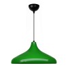 Φωτιστικό οροφής Lela Megapap E27 μεταλλικό μονόφωτο χρώμα πράσινο Ø31x100εκ.