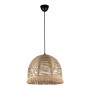 Φωτιστικό οροφής Libia Megapap E27 από σχοινί μονόφωτο χρώμα φυσικό 30x30x70εκ.