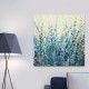 Πίνακας σε καμβά Wildflowers Megapap ψηφιακής εκτύπωσης 60x60x3εκ.