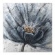 Πίνακας σε καμβά Blue Flower Megapap ψηφιακής εκτύπωσης 50x50x3εκ.