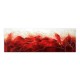Πίνακας σε καμβά Red Passion Megapap ψηφιακής εκτύπωσης 120x40x3εκ.