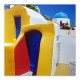 Πίνακας σε καμβά Santorini Megapap ψηφιακής εκτύπωσης 50x50x3εκ.