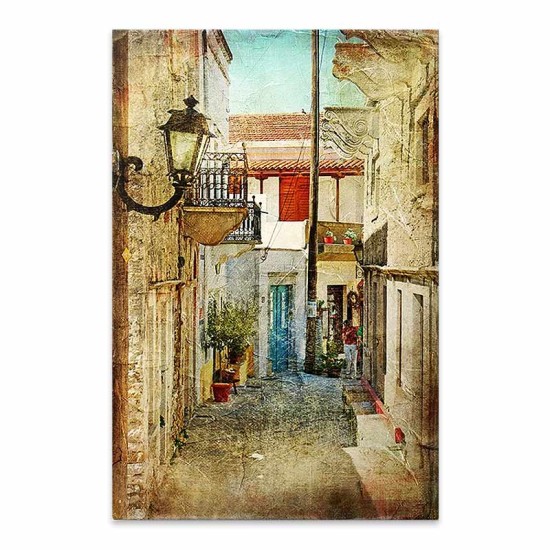 Πίνακας σε καμβά Neighborhood Megapap ψηφιακής εκτύπωσης 40x60x3εκ. Πίνακας σε καμβά Neighborhood Megapap ψηφιακής εκτύπωσης 40x60x3εκ.