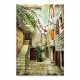 Πίνακας σε καμβά Picturesque Neighborhood Megapap ψηφιακής εκτύπωσης 40x60x3εκ.
