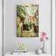 Πίνακας σε καμβά Picturesque Neighborhood Megapap ψηφιακής εκτύπωσης 40x60x3εκ.