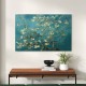 Πίνακας σε καμβά Blooming Flowers Megapap ψηφιακής εκτύπωσης 100x70x3εκ.