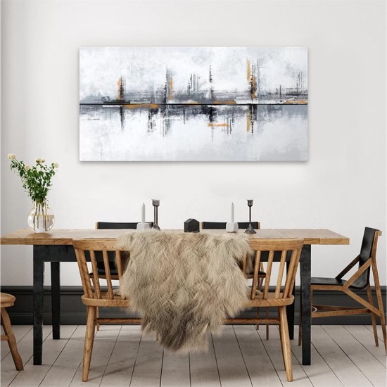 Πίνακας σε καμβά Port Megapap ψηφιακής εκτύπωσης 80x40x3εκ.