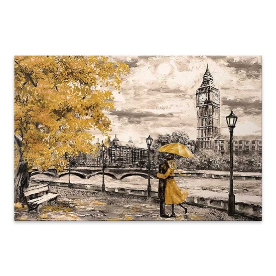 Πίνακας σε καμβά Big Ben And Yellow Leaves Megapap ψηφιακής εκτύπωσης 75x50x3εκ. Πίνακας σε καμβά Big Ben And Yellow Leaves Megapap ψηφιακής εκτύπωσης 75x50x3εκ.