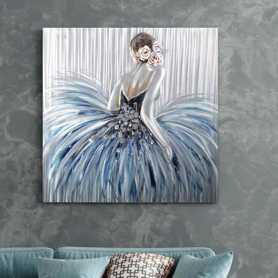 Πίνακας σε καμβά Girl In Pearl Dress Megapap ψηφιακής εκτύπωσης 90x90x3εκ. Πίνακας σε καμβά Girl In Pearl Dress Megapap ψηφιακής εκτύπωσης 90x90x3εκ.