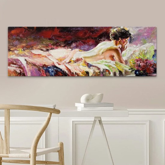 Πίνακας σε καμβά Naked Girl Megapap ψηφιακής εκτύπωσης 120x40x3εκ. Πίνακας σε καμβά Naked Girl Megapap ψηφιακής εκτύπωσης 120x40x3εκ.