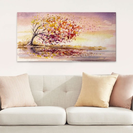 Πίνακας σε καμβά Tree In The Wind Megapap ψηφιακής εκτύπωσης 140x70x3εκ. Πίνακας σε καμβά Tree In The Wind Megapap ψηφιακής εκτύπωσης 140x70x3εκ.