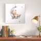 Πίνακας σε καμβά Baby Bear Megapap ψηφιακής εκτύπωσης 40x40x3εκ.